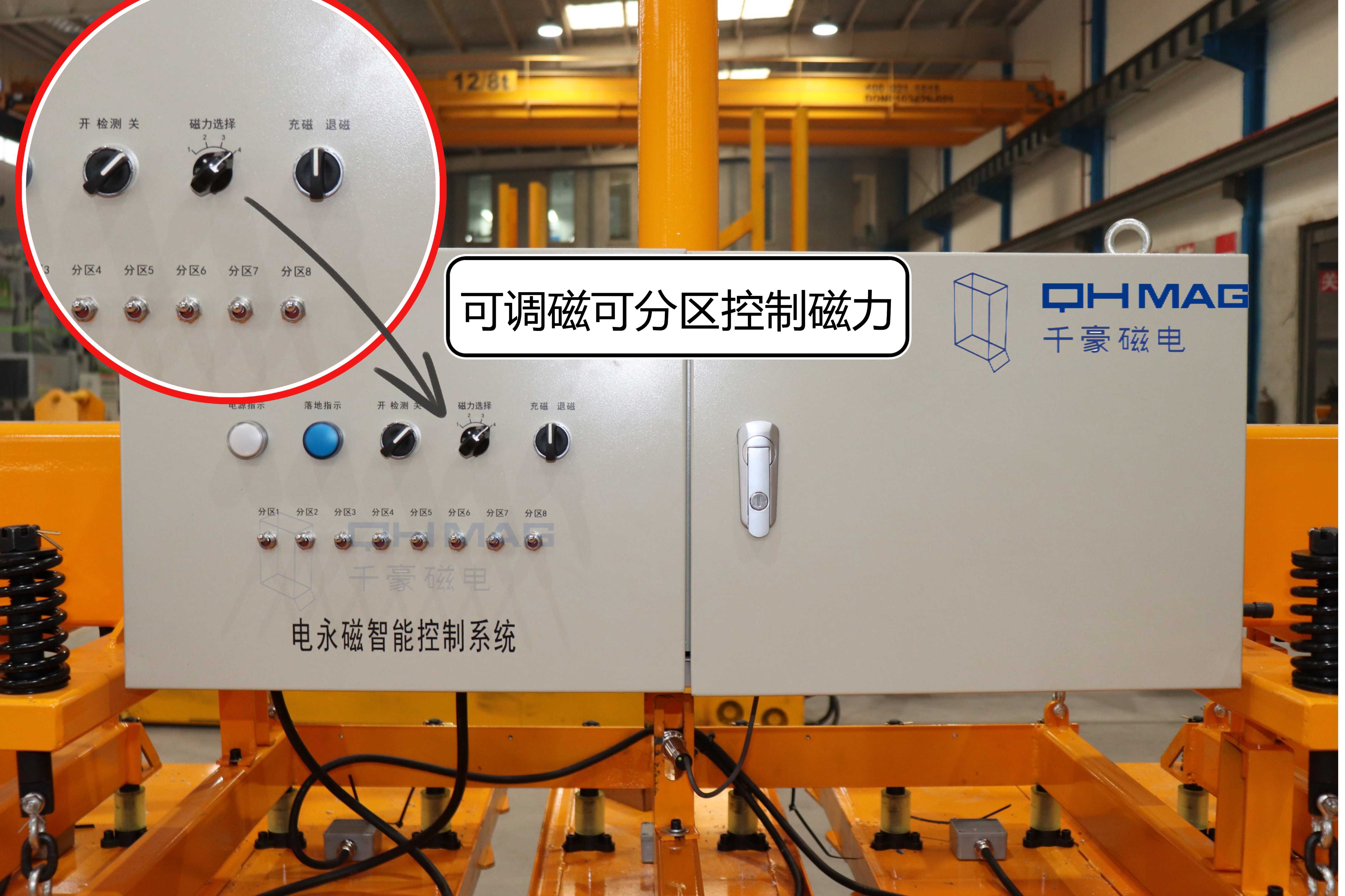 千豪全覆蓋電永磁吊具，激光上下料吊具